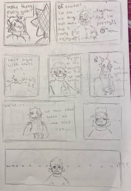 Naughty Or Nice? Christmas DCA Comic!