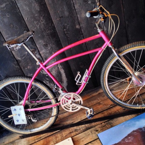 targetsalad:  Multi speed late 70’s crested butte klunker. #klunker #crestedbutte #crestedbuttemount