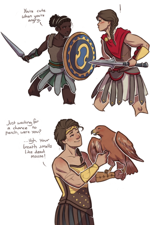 critter-of-habit:I would sell my soul to Hades for Kassandra Pt 2