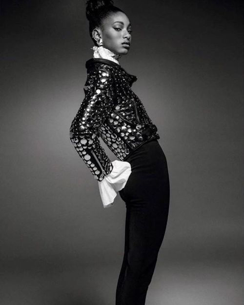 The lovely and one of a kind @willowsmith for Vogue Paris. #BlackGirlMagic