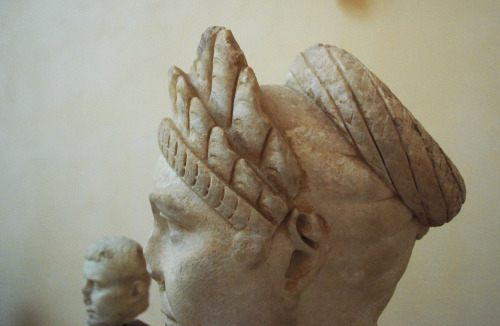 myglyptothek:Portrait of Marciana. From Porta Marina termes, Ostia (1928). II century AD. Luni marbl