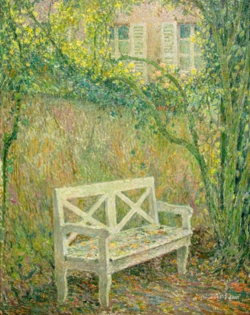 The Bench  -   Henri Le Sidaner 1926