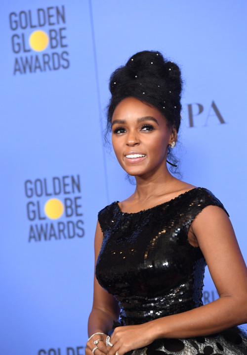 monaedroid:Janelle Monáe during the 74th Annual Golden Globe Awards on January 8, 2017 in Beverly Hi