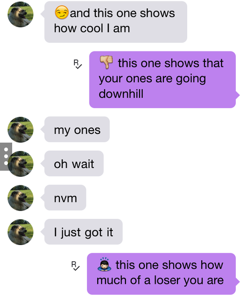 fruitcrocs:  and this is how you have a kik conversation         