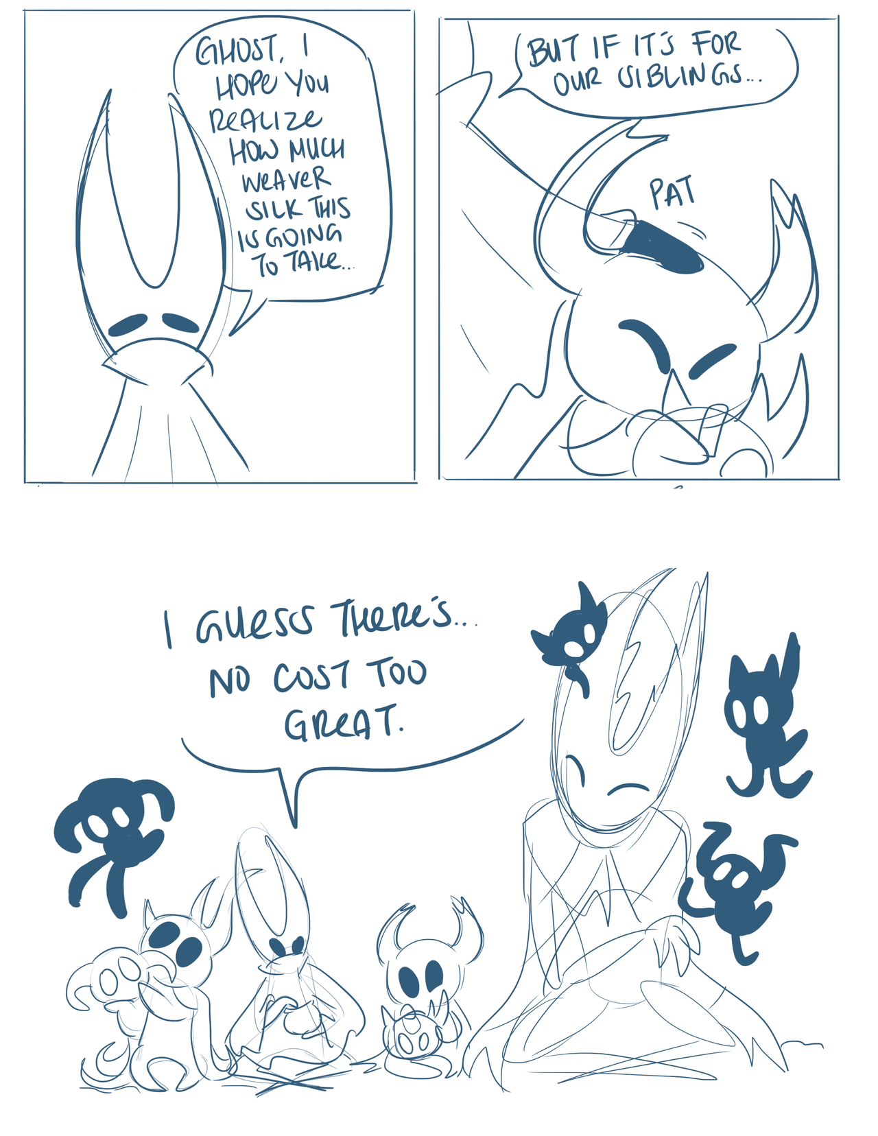 pickles4nickles:  Did some thumbnails for a comic that I’ll probably never actually