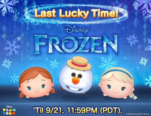 LAST FROZEN LUCKY TIME FOR THIS MONTH!!Also Item Sale!!I don’t have any yet :( So i’m hoping I can g