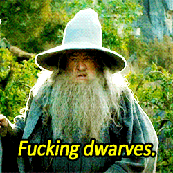theoakenshielded:  The Hobbit + reaction gifs