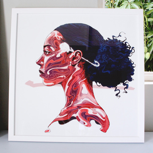 Fragments I - 22″ x 22″ by Taj Tenfold
