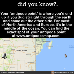 did-you-know:  Your ‘antipode point’