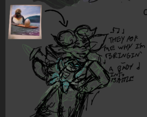 Oc X Canon Pairing Sketches (bez X Spyke & The Silly Fan Kid I Made For Them; Saguaro)