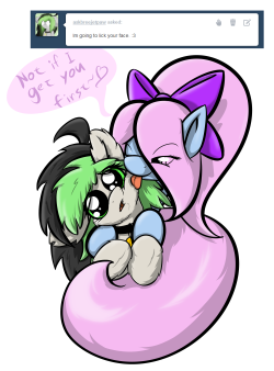 askheartlift:  Oh you’re just so adorably fluffy~ I wanna hug you forever! ♥♥♥♥♥♥♥♥ ˶^3^˶ ((I’ve had this in my ask box for so long and never really had the chance to answer it until now. xb))  X3! Teehee!