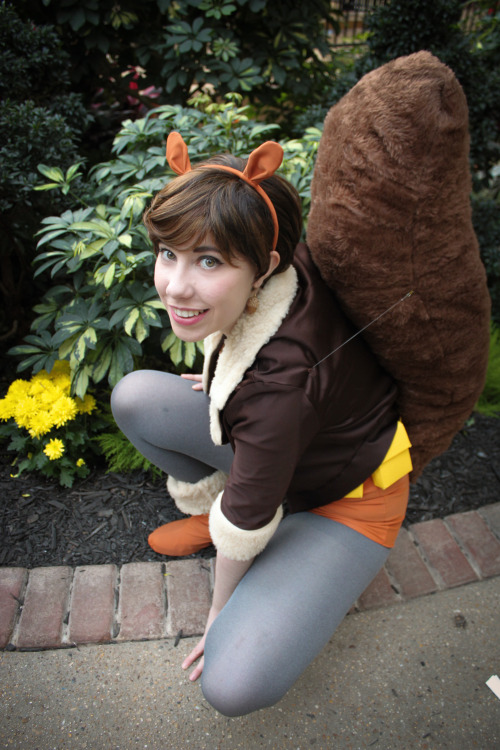 “Squirrel girl, squirrel girl, power of both squirrel and girl.  Find some nuts, eat some nuts