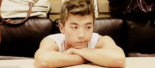 Protect Our Idols — 2PM's reaction when you are struggling with Korean