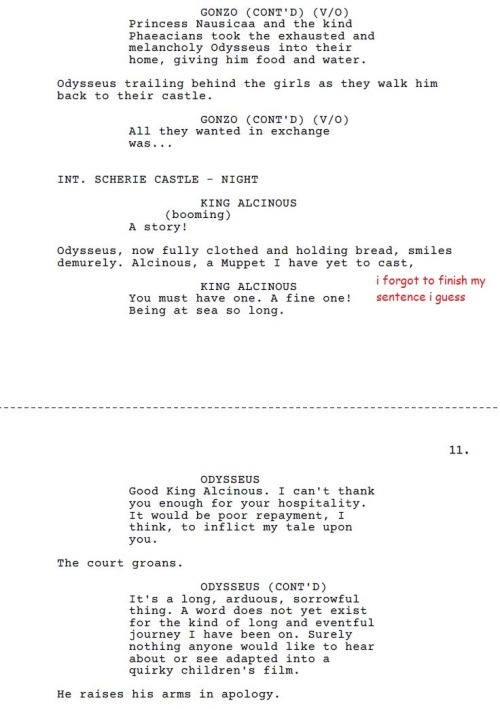 So For Nanowrimo This Year I Decided To Not Write A Novel But Instead Write A Screenplay For My Dream