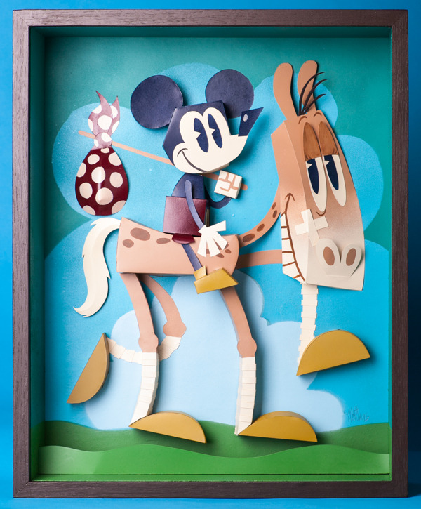 lohrien:  Paper Sculptures by Matthew Hawkins