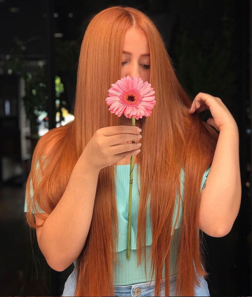 awesomeredhds02: suelysilva.hairEssa Rapunzel ruiva, vai ser uma das minhas modelos do curso ON-LINE