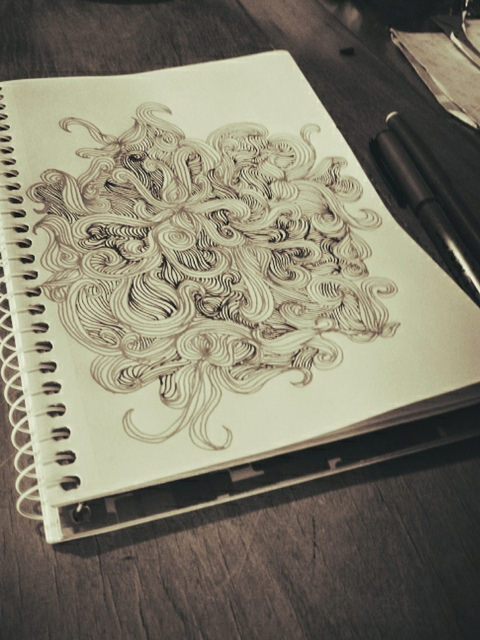 arcanja:  uma peça on Flickr. my teacher barely speaks my language so… I was bored