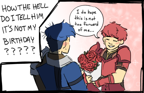 taking these two on the heroes journey in feh this time around and lukas will NOT stop giving python