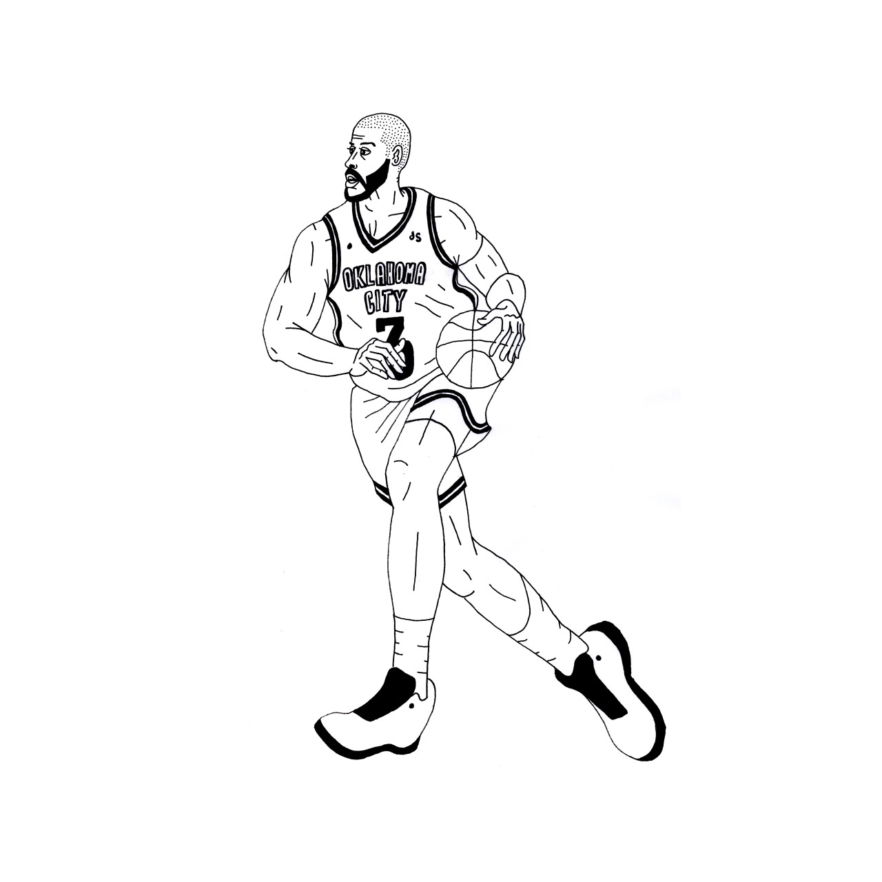 Chris Paul Coloring Pages