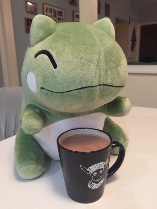 micma:  Oh hey, I didn’t see you there. Just having my evening hot chocolate. Why don’t you sit down and join me? Take a seat, I’ll pop in a movie. Do you like Alien?