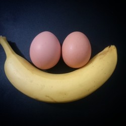 Happy Meal 😊👊😜💪 #Banana #Eggs #Fit #Foodporn