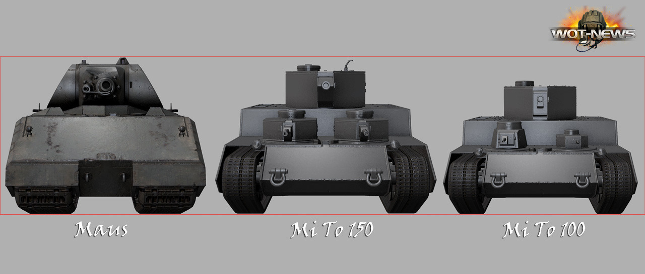 Tmblr Tank Report Maus And Mi To Size Comparison