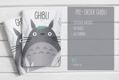 ghiblifanbook:  Hi, guys!  Recently, 28 other cool artists and me created a fanbook based on Gh