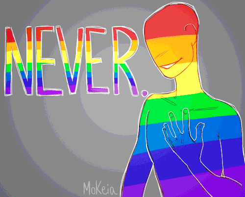 mokeia:I’ll always be proud.[click the gifs for better quality ❤]Decided to remake this for pride mo