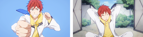 shiruba-tsuki: TEAM BLUE vs. TEAM RED