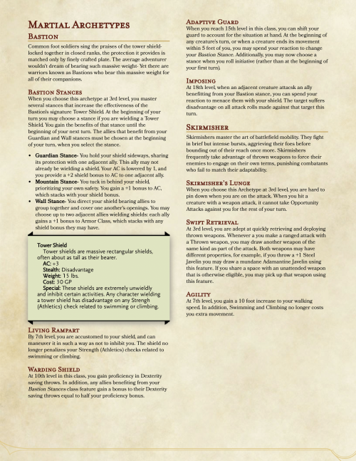 The Fighters Of DnD 5eare Just As Adaptable As Ever, But Some Old Favorite Builds Have Been Left Out