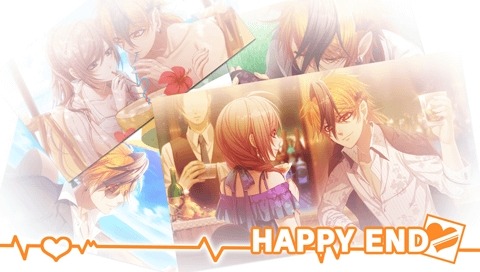 yuudiscover:  Endcards/Happy Endings for Glass Heart Princess Platinum