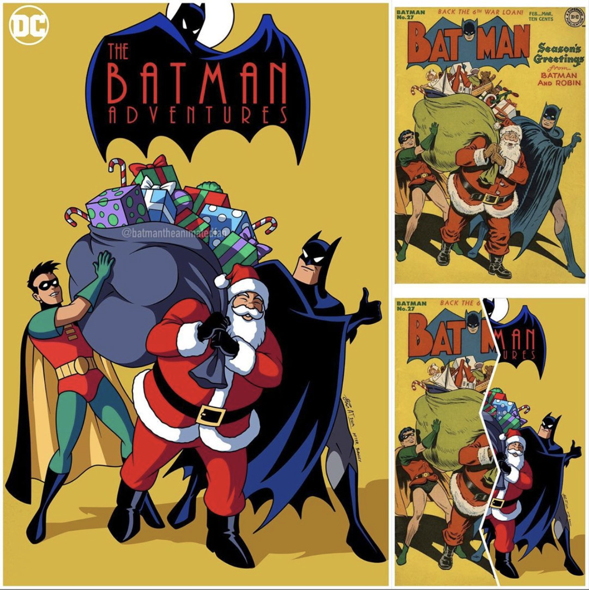 BATMAN NOTES — Merry Christmas by Instagram user...