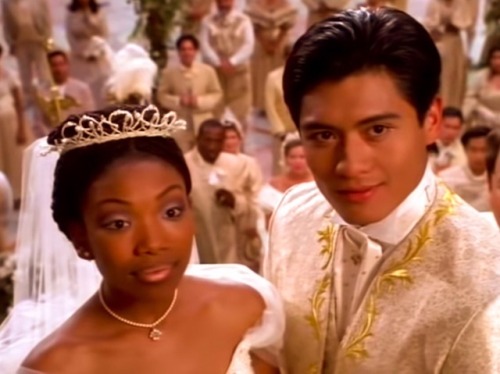 waterbending:brandy is the most beautiful cinderella and paolo montalban is the most handsome prince