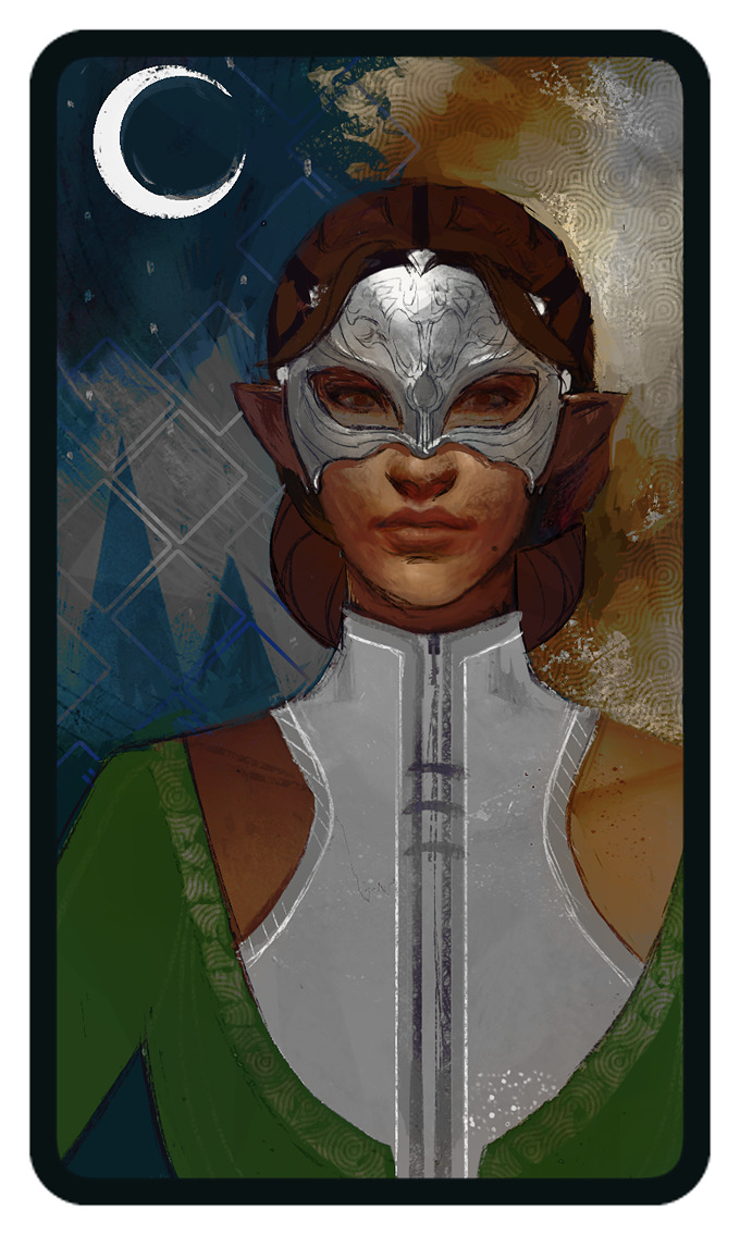 samuelvasnormandy:  bunabi:  and I finished up Briala’s card too~   This is gorgeous