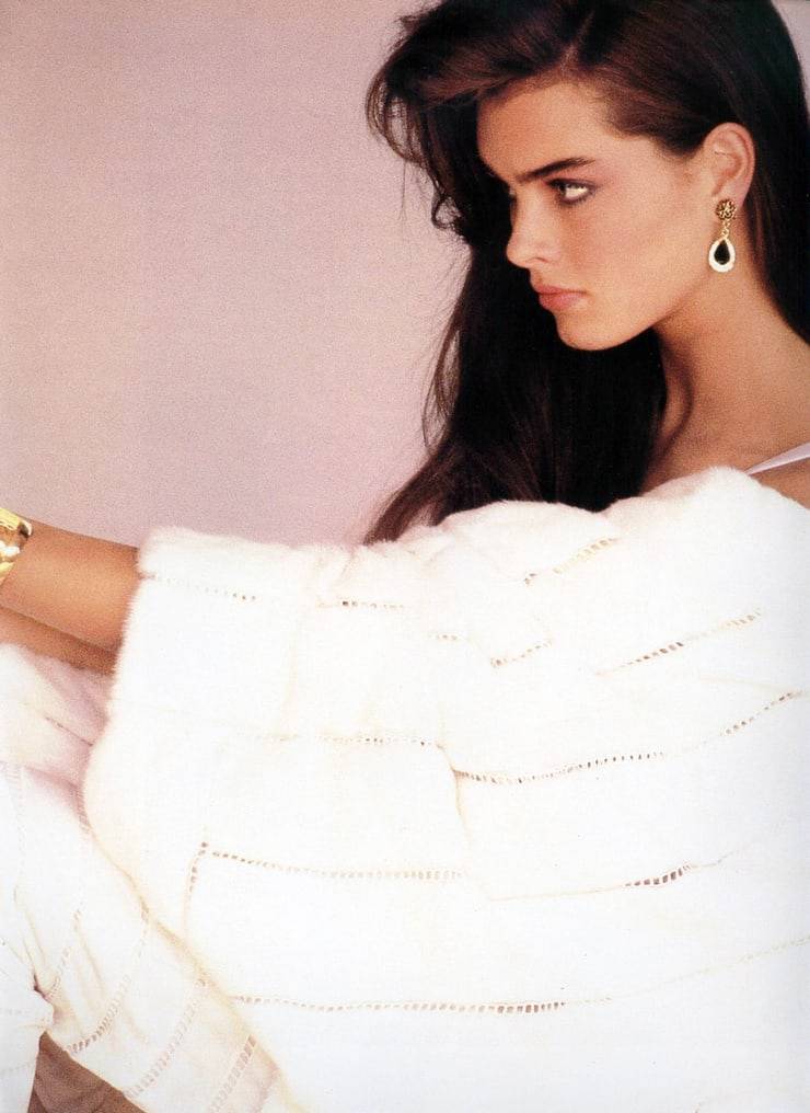 miss-vanilla:Brooke Shields for Harper’s Bazaar, 1981.