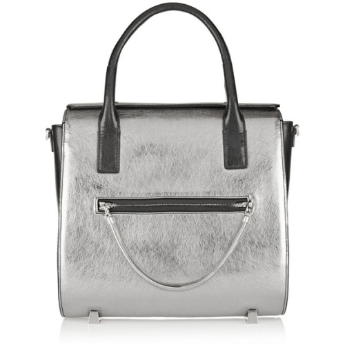 Alexander Wang Chastity metallic leather tote (see more white leather totes)