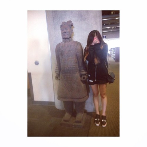 Terracotta Army #TerracottaArmy #InstaSize #asians #asiangirl #asian #chinese #white #school #chilli