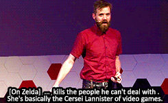 lessaofpernarchive:  Sexism in Gaming: A talk by a bearded man way out of his depth is a funny and c