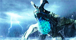 all4movie:  Pacific Rim → Kaiju (怪獣, kaijū, Japanese) Giant Beast.  The Kaiju