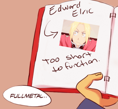 mikasrockbells: there isn’t one of riza because she did NOT leave eastside for this happy fma/mean girls day! 
