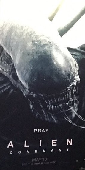 everything-alien-and-predator:Alien: Covenant PRAY Poster