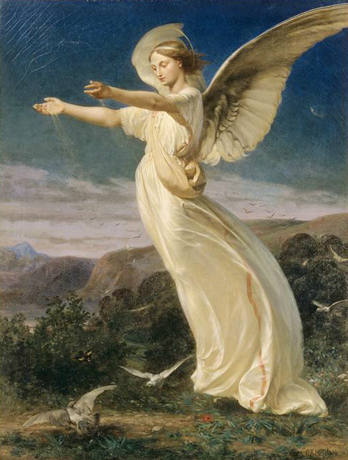 Armand Cambon Sowing Angel, c. 1860