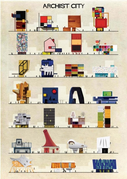 huffingtonpost:
“ If famous artworks were transformed into buildings, this is what they’d look like. See more here.
(Source: Federico Babina)
”