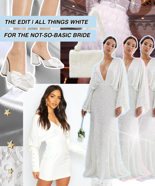 THE EDIT | all things white for the not-so-basic Bride, now on the blog!! shop my fave white pieces 