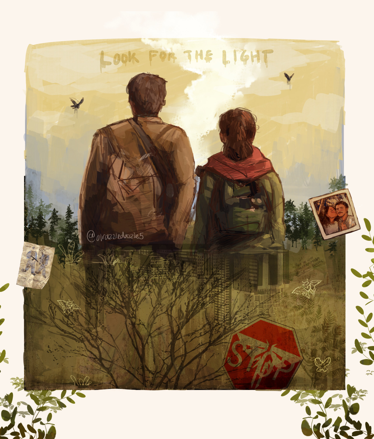 Ellie Williams & Dina - The Last Of Us Part 2 (Fanart) by Gabriele Oliveira  on Dribbble