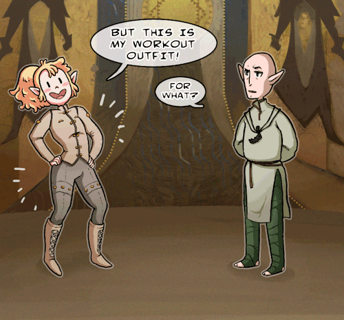 thecopperkidd:I’m gonna be sooo good at sleeping! Watch me, Solas!