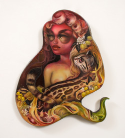 My piece &rsquo; Margay&rsquo; for the SEI2 show opening Jan. 3rd at Spoke Art. It&rsquo;s going to be an awesome show!