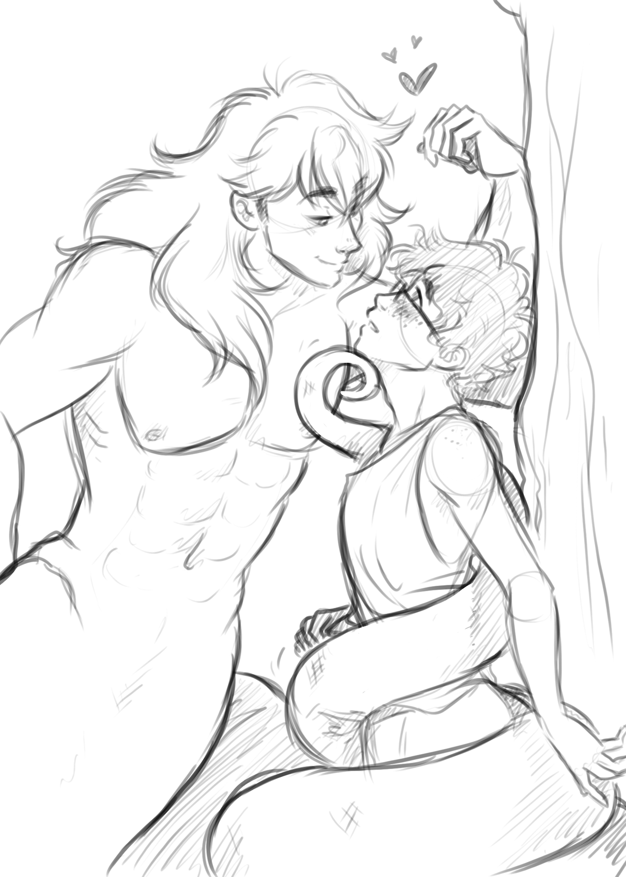 ask-nagakenny:Talk Nerdy To Me (I imagine Kenny doesn’t understand half of the