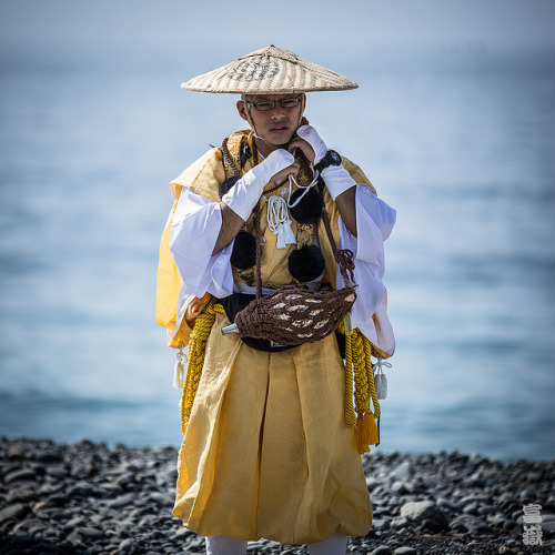 A young YAMABUSHI(priest) by Blue Ridge Walker on Flickr.