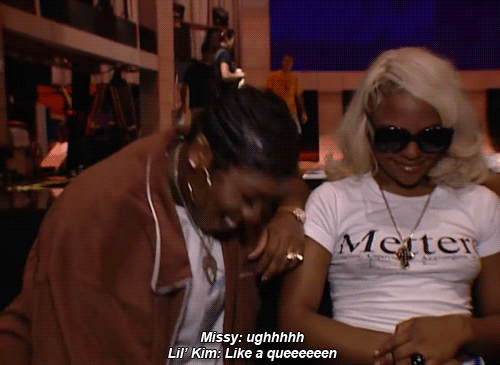 queensofrap:Missy’s reaction in the first gif tells you everything you need to know